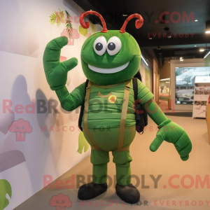 Olive Lobster mascot...