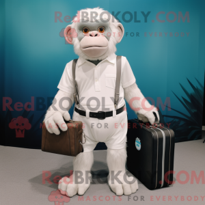 White Chimpanzee mascot...