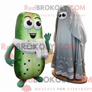 Gray Cucumber mascot...