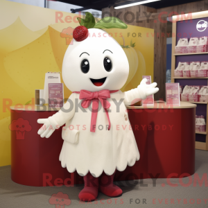 Cream Raspberry maskot...