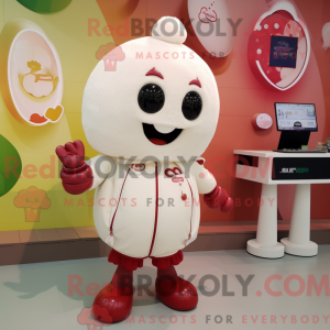 Cream Raspberry maskot...