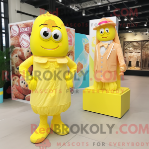 Lemon Yellow Candy Box...