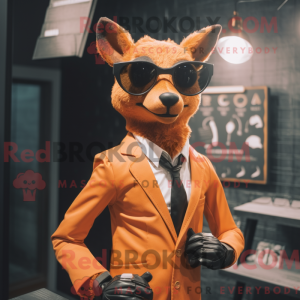 Rostrotes Reh Maskottchen...