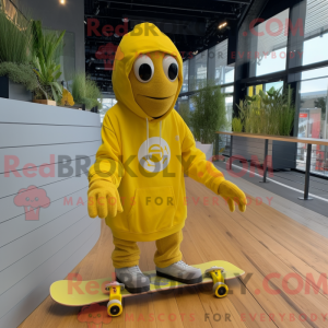 Lemon Yellow Skateboard...