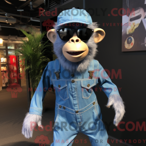 Blå Capuchin Monkey...