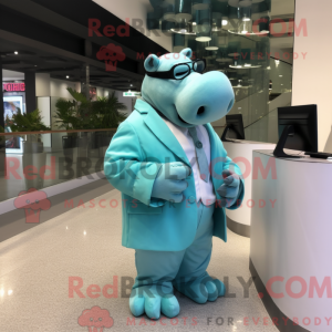 Cyan Hippopotamus...