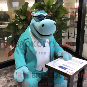 Cyan Hippopotamus...