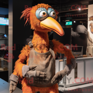 Rust Dodo Bird mascot...