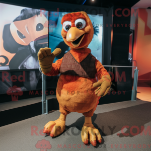 Rust Dodo Bird mascotte...