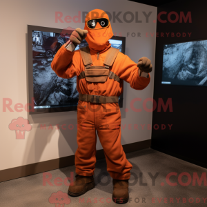 Rust Gi Joe mascottekostuum...