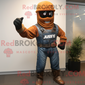 Rust Gi Joe maskot kostume...