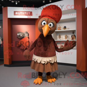 Rust Turkey Maskottchen...