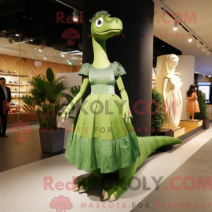 Olive Diplodocus mascot...