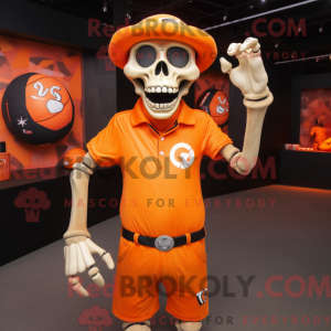 Orange Undead mascot...