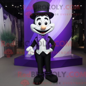 Purple Acrobat mascot...