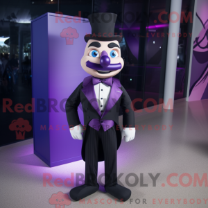 Purple Acrobat mascot...