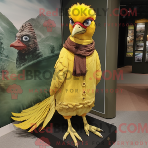 Maskottchenkostüm des...