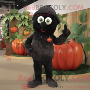 Maskottchenkostüm Black...