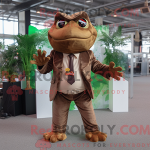 Disfraz de mascota rana...