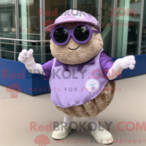 Lavender Oyster mascot...