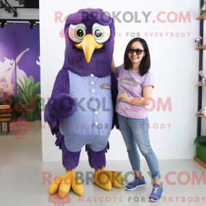 Lilla Bald Eagle maskot...