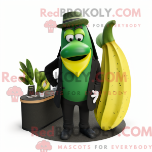 Waldgrüne Bae Maskottchen...