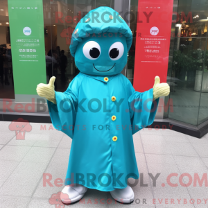 Cyan Fried Rice mascot...