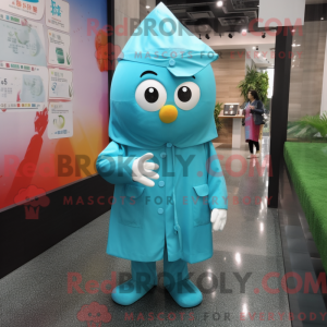 Cyan Fried Rice mascot...