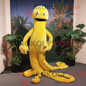 Lemon Yellow Hydra mascot...