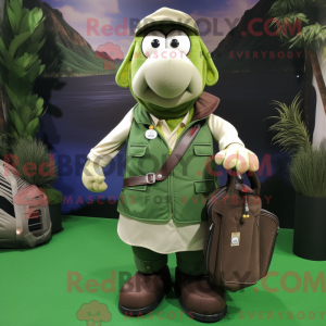 Olive Golf Bag maskot...