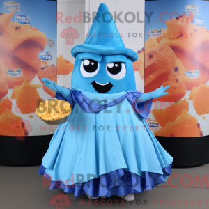 Sky Blue Nachos mascot...