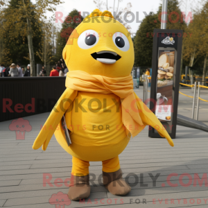 Maskottchenkostüm Yellow...
