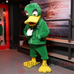 Figura de máscara de pato...