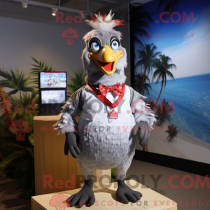 Silver Roosters mascot...