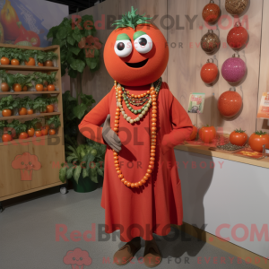 Rust Tomato mascottekostuum...
