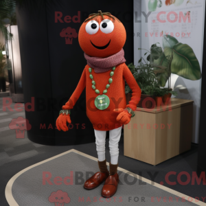 Rust Tomato mascot costume...