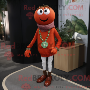 Rust Tomato mascottekostuum...