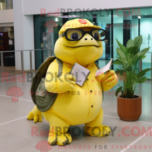Lemon Yellow Glyptodon...