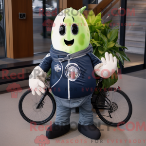 Navy Cucumber mascot...