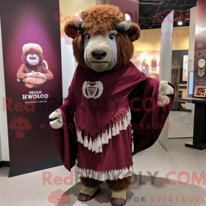 Máscara Maroon Bison...