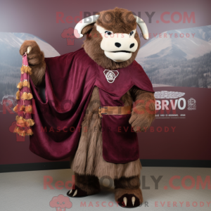 Máscara Maroon Bison...