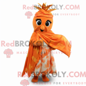 Orange Pineapple mascot...