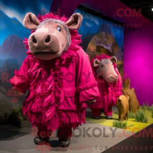 Magenta Woolly Rhinoceros...