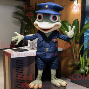 Navy Geckos máscara de...