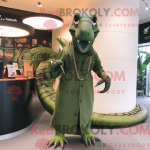 Olive Titanoboa mascot...