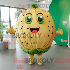 Gull vannmelon maskot...