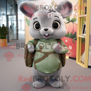 Oliven Chinchilla maskot...