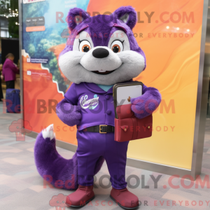 Lilla Marten maskot kostume...