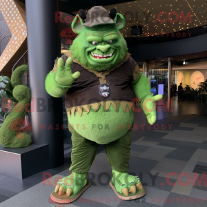 Forest Green Ogre máscara...