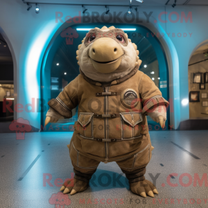 Glyptodon mascot costume...